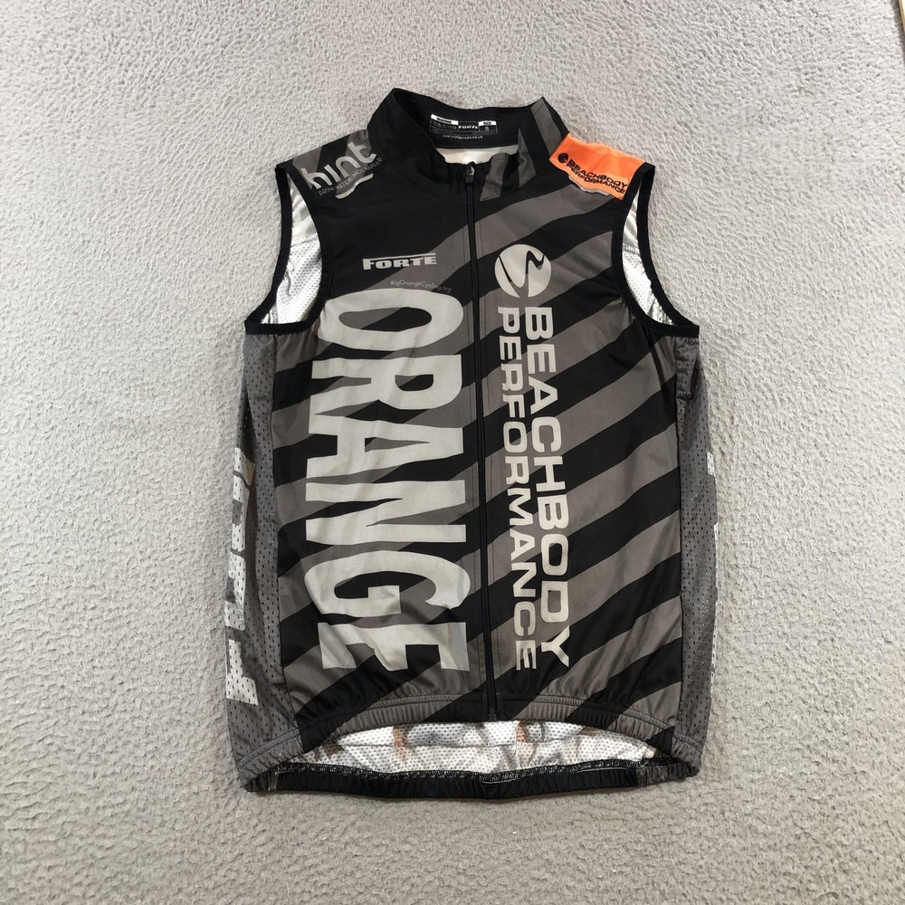 Forte Cycling Vest Small Beachbody Performance Team Sleeveless Jacket Race